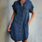 Clara - Button-Up Shirt Dress