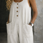 Amelia - Vintage Cotton Dungarees