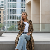 Midi Leopard Coat
