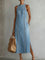 Tilly - Retro Lace Denim Dress