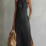 Tilly - Retro Lace Denim Dress