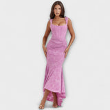 Renske - Elegant and Refined Dress with Corset