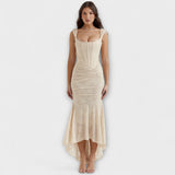 Renske - Elegant and Refined Dress with Corset