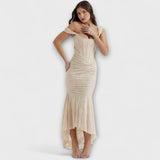 Renske - Elegant and Refined Dress with Corset