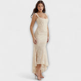 Renske - Elegant and Refined Dress with Corset