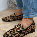 Lacey | Leopard Print Loafers