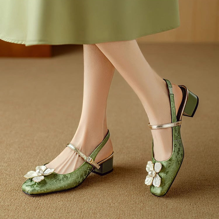 Arabella | Elegant Shoes with Floral Detail