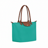 Large Packable Tote Bag, Turquoise