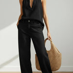 Sienna - Two-Piece Denim Set