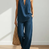 Sienna - Two-Piece Denim Set