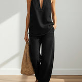 Sienna - Two-Piece Denim Set