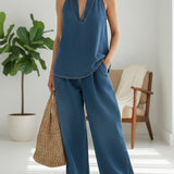 Sienna - Two-Piece Denim Set