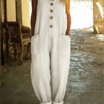 Zoe - Vintage-Wash Denim Jumpsuit