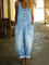 Zoe - Vintage-Wash Denim Jumpsuit