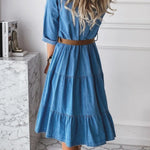 Louisa - Smart Casual Denim Dress