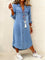 Pippa - Smart Casual Denim Shirt Dress