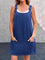 Daisy - Casual Denim Pinafore Dress